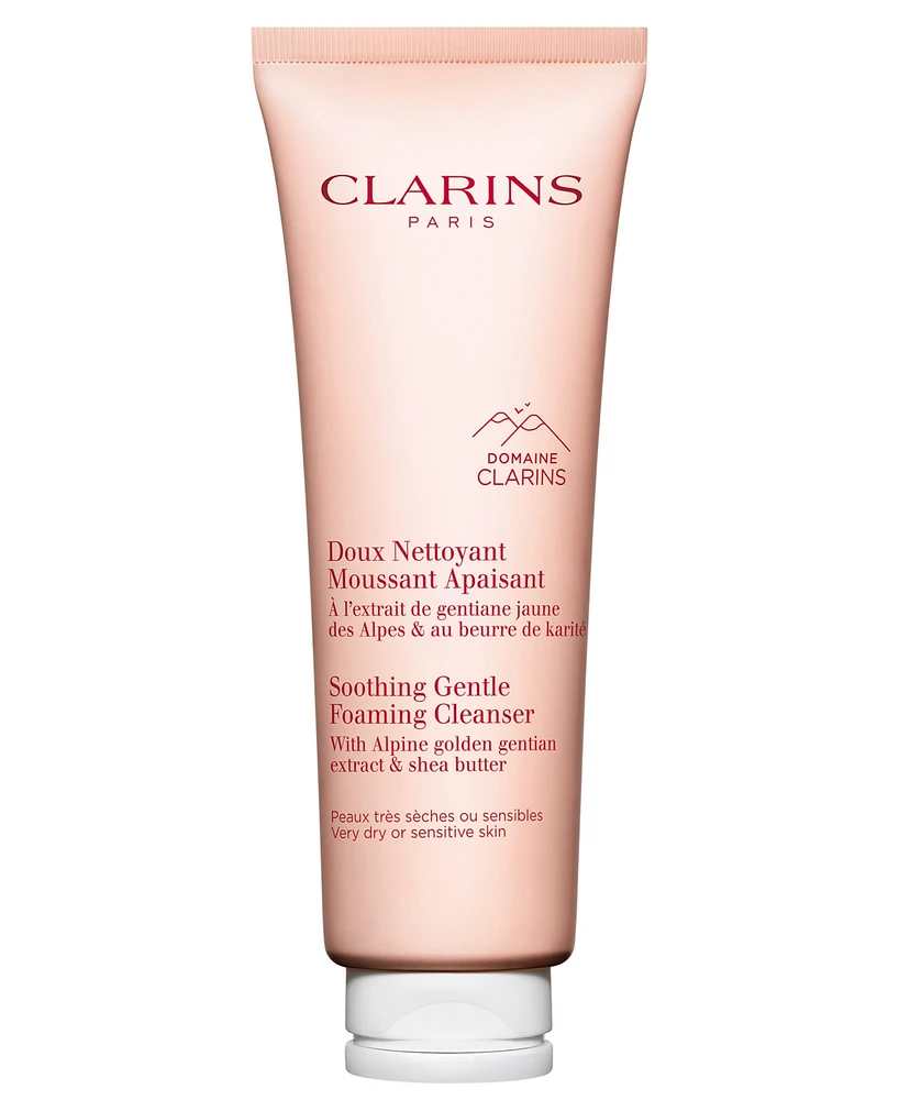 Clarins Soothing Gentle Foaming Cleanser With Shea Butter