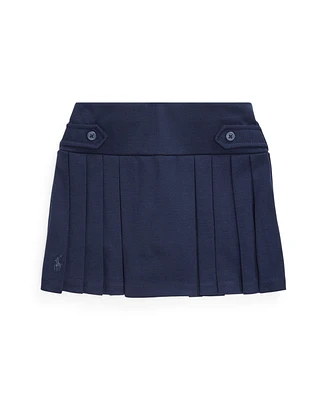 Polo Ralph Lauren Toddler and Little Girls Pleated Ponte Skort