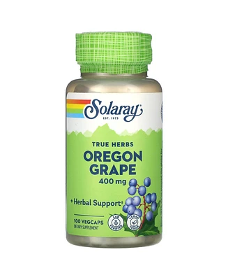 Solaray True Herbs Oregon Grape 400 mg