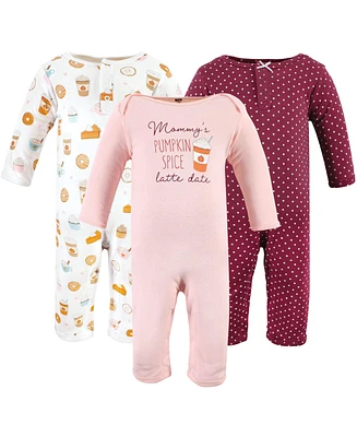 Hudson Baby Baby Girls Hudson Cotton Coveralls