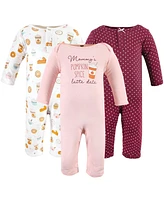 Hudson Baby Baby Girls Hudson Cotton Coveralls