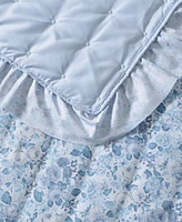 Laura Ashley Quartet Dot 3 Piece Quilt Set, King