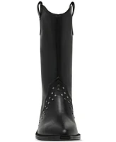 Dv Dolce Vita Women's Karol Pull-On Studded Pointed-Toe Tall Western Boots