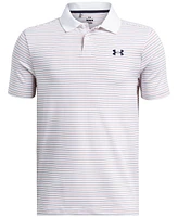 Under Armour Big Boys Performance Stripe Polo Shirt