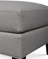 Closeout! Braylei Fabric Ottoman, Created for Macy's