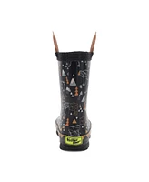 Kids Grizzly Faux Fur Rain Boot