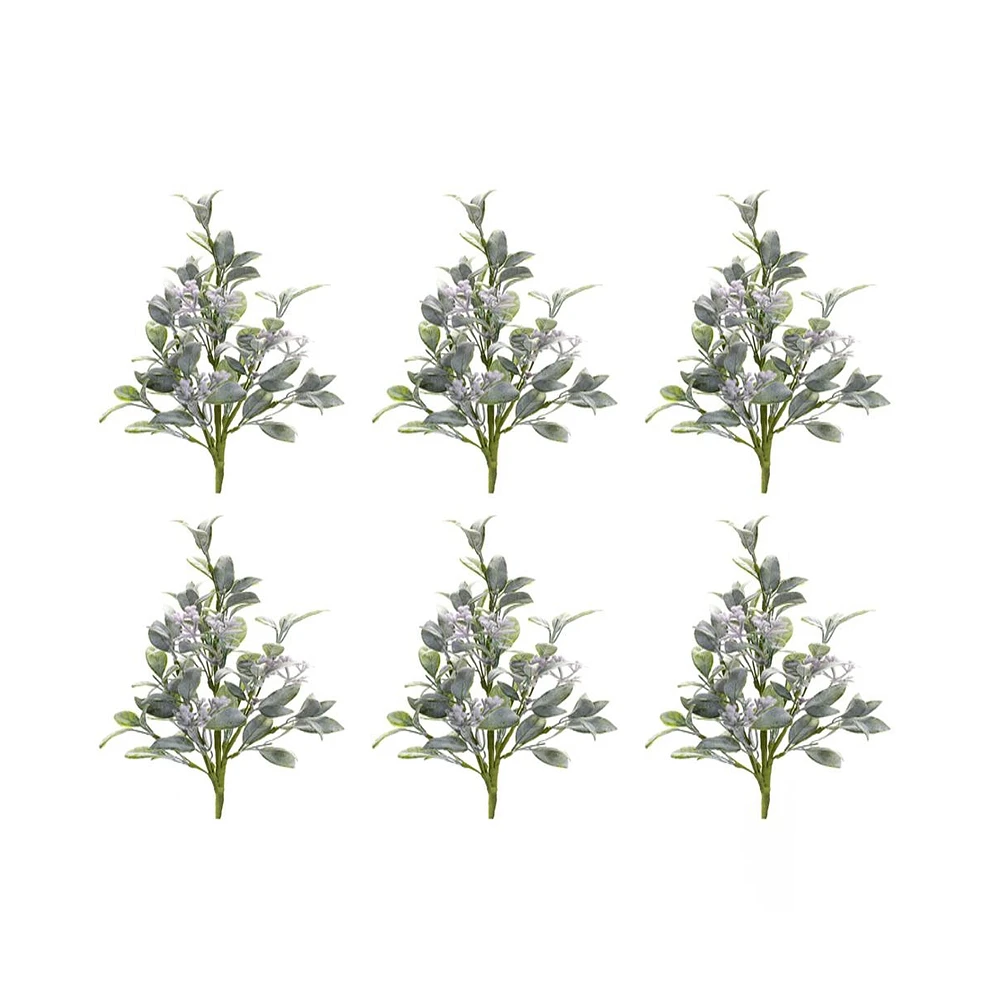 Slickblue Set of 6 Lifelike Artificial Sprays for Stunning Home Decor