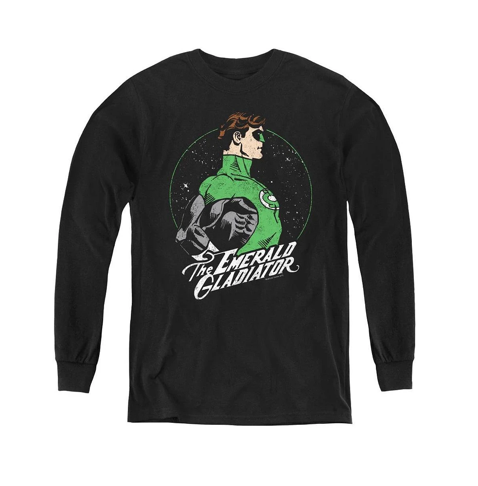 Dc Comics Boys Youth Star Gazer Long Sleeve Sweatshirts