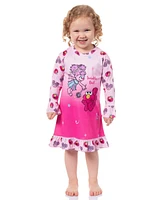 Sesame Street Toddler Girls Twinkle Out Elmo Abby Cadabby Sleep Pajama Dress Nightgown