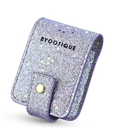 Byootique Portable Lipstick Case Lip Gloss Pouch with Mirror for Purse Mini Bag