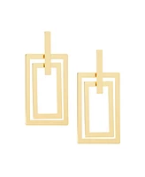 Marlyn Schiff Rectangle Drop Earring