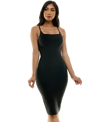 Bebe Women's Bandage Midi Dress