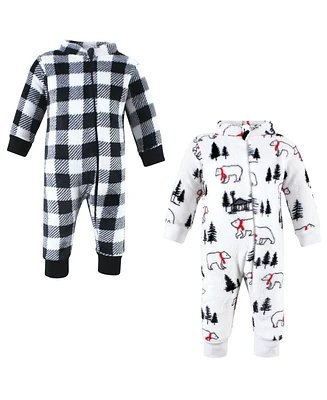 Hudson Baby Baby Boys Unisex Plush Jumpsuits