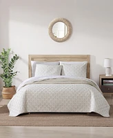 Closeout! Tommy Bahama Home Bahama Fronds Reversible Piece Quilt Set