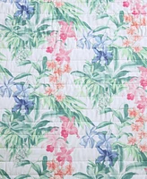 Closeout! Tommy Bahama Home Island Orchid Reversible 2 Piece Quilt Set, Twin