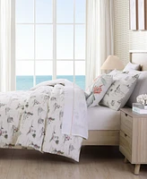 Tommy Bahama Home Beach Club 3 Piece Comforter Set