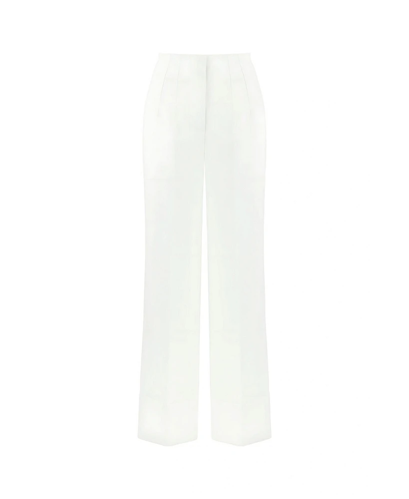 Nocturne Women's High Rise Palazzo Pants