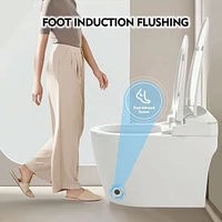 Heated Compact Smart Toilet Comfort & Hygiene with Simple Functions