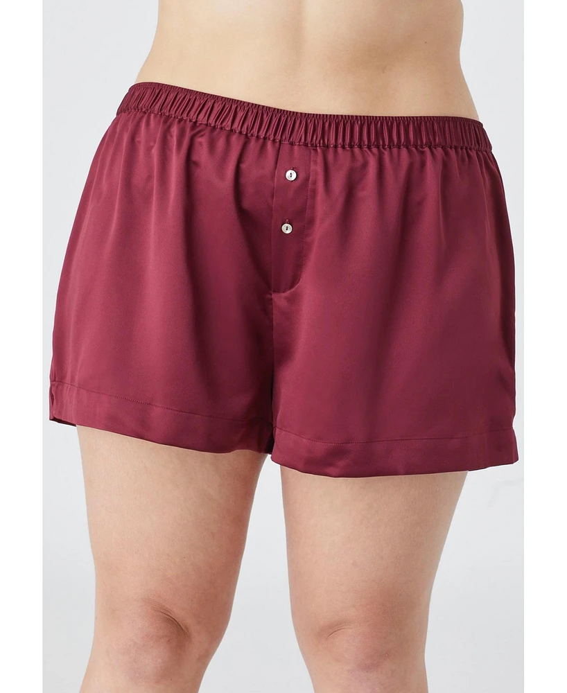 Cuup Women's The Boxer Short - Recycled Satin