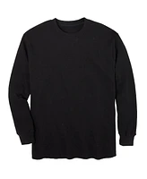 KingSize Big & Tall Waffle-Knit Thermal Crewneck Tee