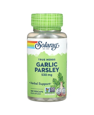 Solaray True Herbs Garlic Parsley 530 mg