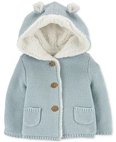 Carter's Baby Faux-Sherpa-Lined Hooded Jacket