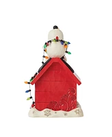 Jim Shore Peanuts Snoopy and Woodstock Countdown Calendar Figurine