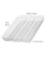 Oggi 3-Compartment, 16" x 12.75" x 1.75"Utensil Organizer