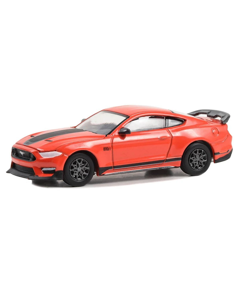 Greenlight Collectibles 1/64 2021 Ford Mustang Mach 1, The Drive Home Mustang Stampede Series