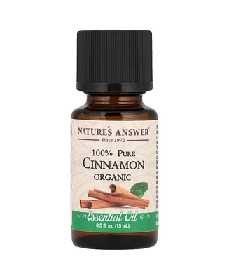 Nature's Answer 100% Pure Organic Essential Oil Cinnamon