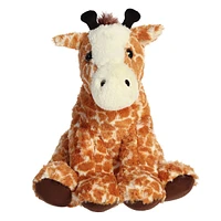 Aurora Medium Giraffe Cuddly Plush Toy Brown 12"