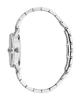 Roberto Cavalli Women's Quartz Silver-tone Stainless Steel Watch 30mm