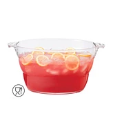 Oggi 18.5" x 11" Acrylic Oval Party Tub