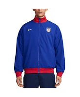 Nike Men's Royal Usmnt 2024 Strike Anthem Full-Zip Jacket