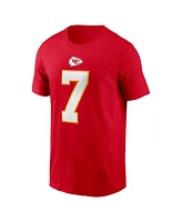 Nike Men's Harrison Butker Red Kansas City Chiefs Name Number T-Shirt
