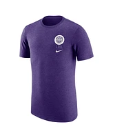 Nike Men's Purple Lsu Tigers Retro Tri-Blend T-Shirt