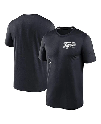 Nike Men's Navy Detroit Tigers Authentic Collection Early Work Tri-Blend Performance T-Shirt