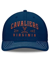 Top of the World Men's Navy Virginia Cavaliers Carson Trucker Adjustable Hat