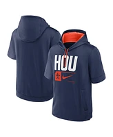 Nike Men's Navy Houston Astros Tri Code Lockup Short Sleeve Pullover Hoodie