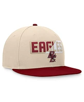 Top of the World Men's Khaki Boston College Eagles Goalaso Snapback Hat