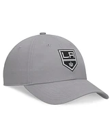 Fanatics Men's Gray Los Angeles Kings Extra Time Adjustable Hat