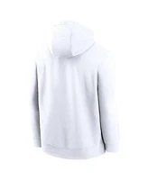 Jordan Men's White Oklahoma Sooners Primetime Club Fleece Pullover Hoodie