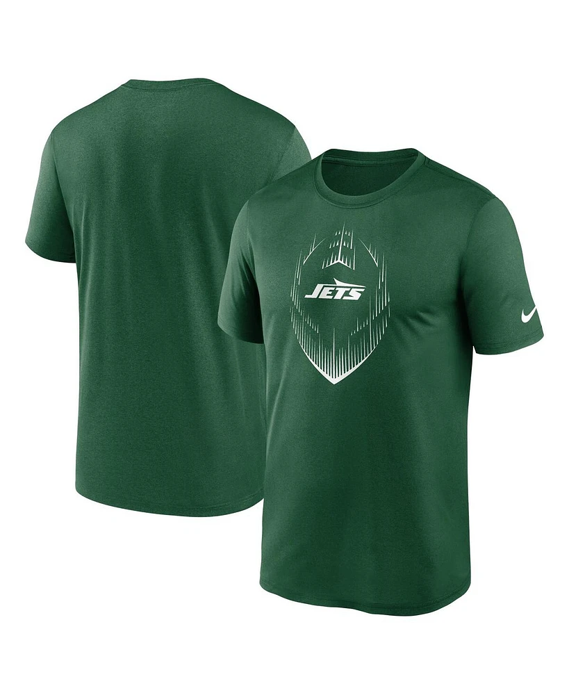 Nike Men's Green New York Jets Primetime Legend Icon Performance T-Shirt