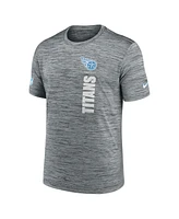 Nike Men's Gray Tennessee Titans 2024 Sideline Velocity Performance T-Shirt