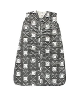 Hudson Baby Boys Unisex Luxurious Mink & Sherpa Comfort Cocoon