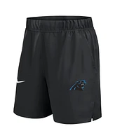 Nike Men's Black Carolina Panthers Blitz Victory Performance Shorts