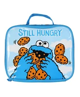 Sesame Street Still Hungry Cookie Monster All Over Insulated Lunch Box Bag Tote