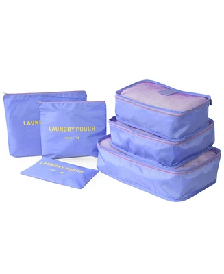 Nicci 6 Piece Set Luggage Organizer