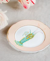 Yvonne Ellen Fishy Tea Plates, Set of 4