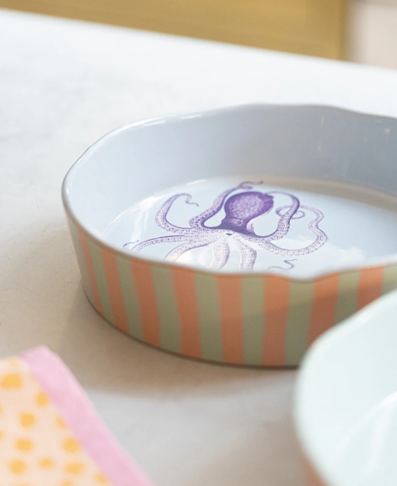 Yvonne Ellen Octopus Small Round Roaster